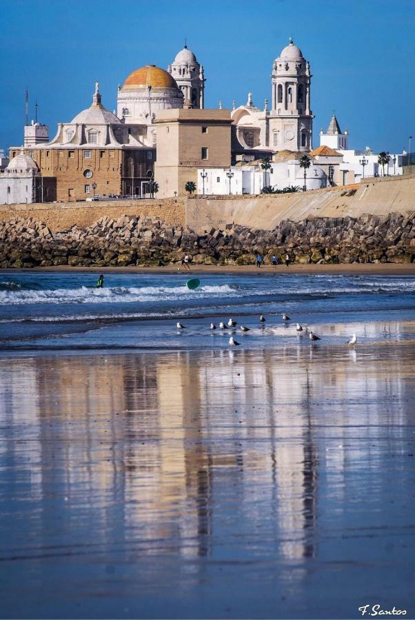 La Caleta De Cadiz Wifi Lägenhet Exteriör bild