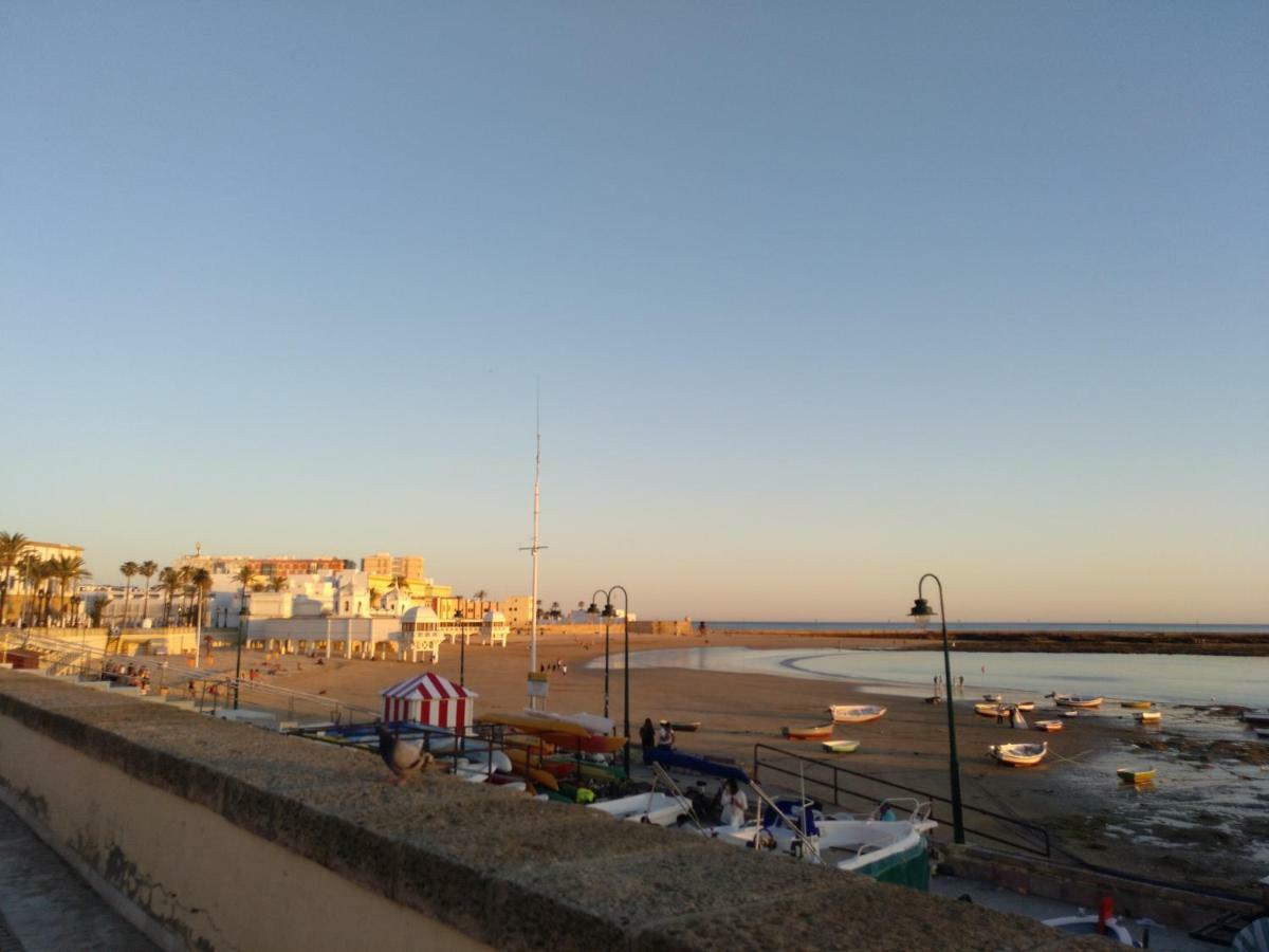 La Caleta De Cadiz Wifi Lägenhet Exteriör bild