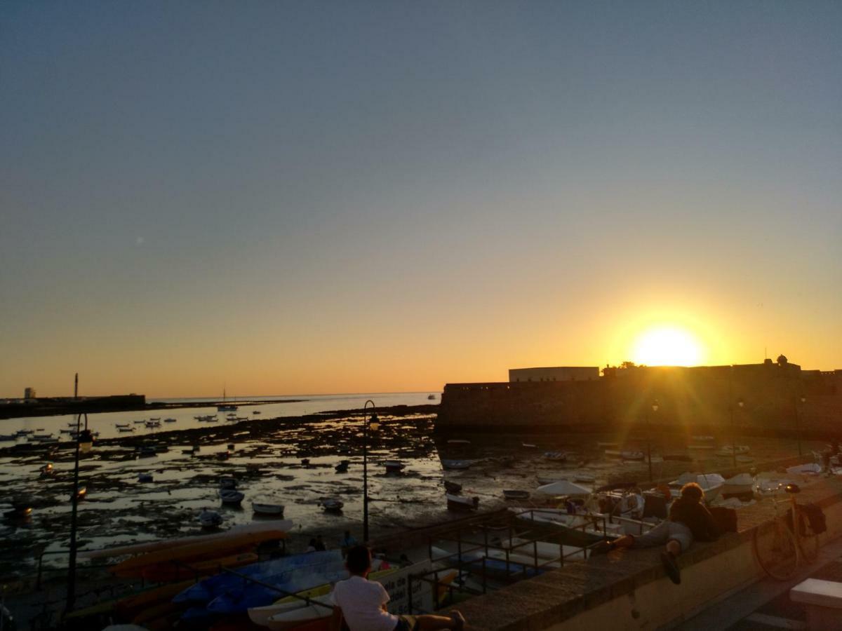 La Caleta De Cadiz Wifi Lägenhet Exteriör bild